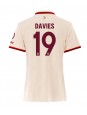 Bayern Munich Alphonso Davies #19 Tredjedrakt Dame 2024-25 Korte ermer